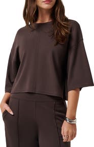 TravisMathew Friday Oversize Ponte T-Shirt