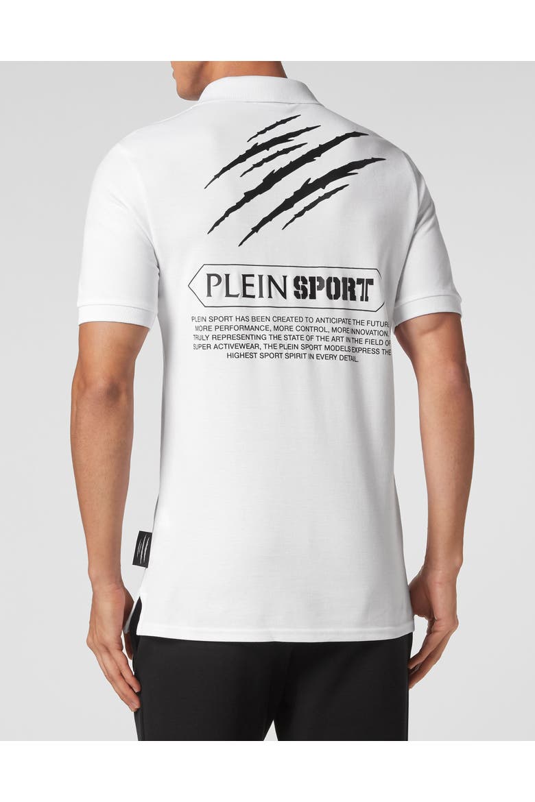 Polo Shirt Scratch Men, Alternate, color, white