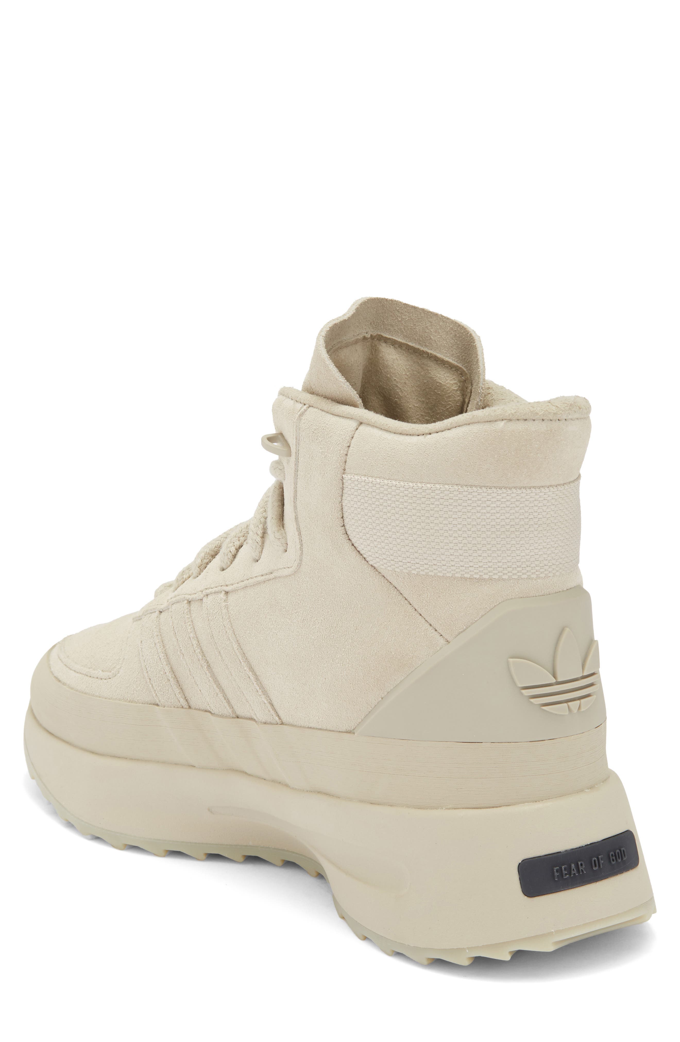 adidas x Fear of God Athletics Los Angeles Sneaker, Alternate, color, Sesame/ Sesame/ Sesame