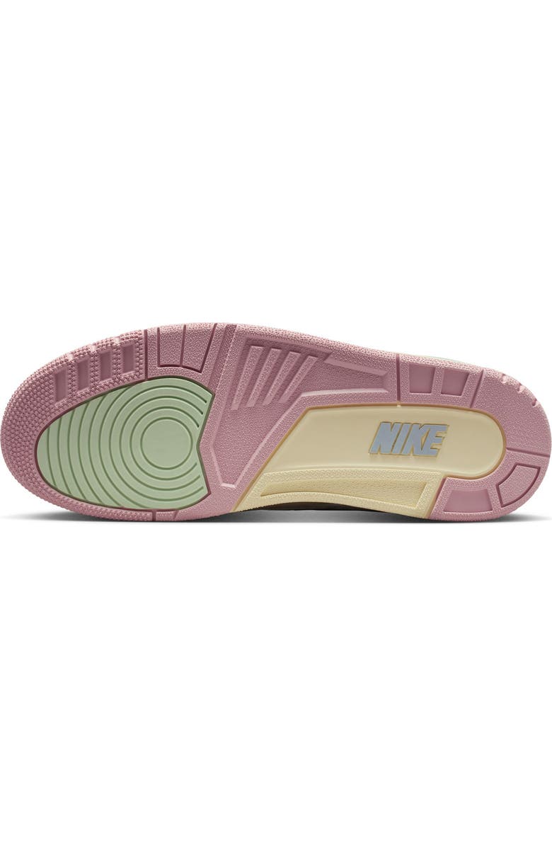 Jordan Air Jordan 3 Retro Basketball Sneaker, Alternate, color, Sail/ Jade Aura/ Iced Carmine