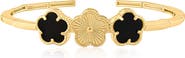 JARDIN 3 Clover Flexible Cuff Bracelet