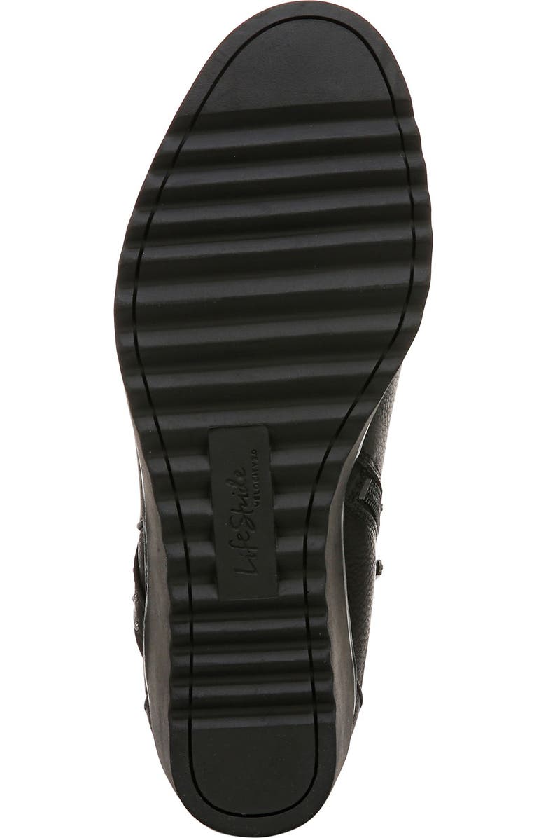 LifeStride Zinfandel Platform Wedge Bootie, Alternate, color,