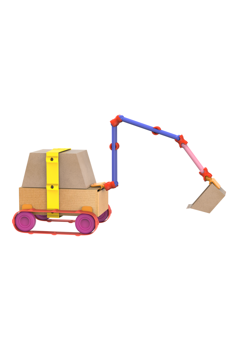 Oddy Arts and Crafts Vehicle Building Kit, Alternate, color, NO COLOR