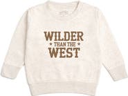 Sweet Wink Wilder Than The West Western Sweatshirt