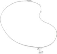 Monica Vinader Initial Pendant Necklace