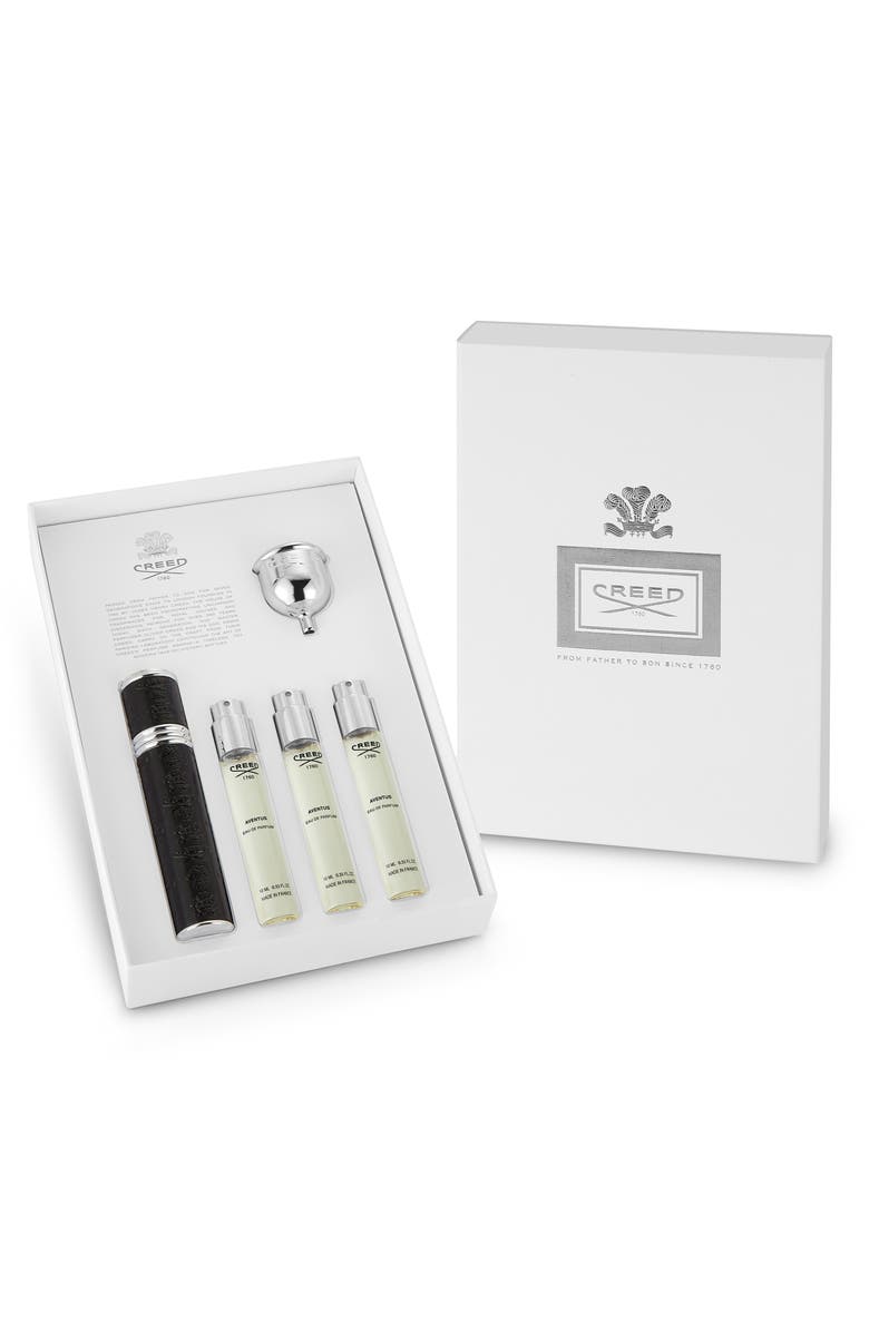 Creed Aventus En Voyage Travel Atomizer Fragrance Set, Main, color,