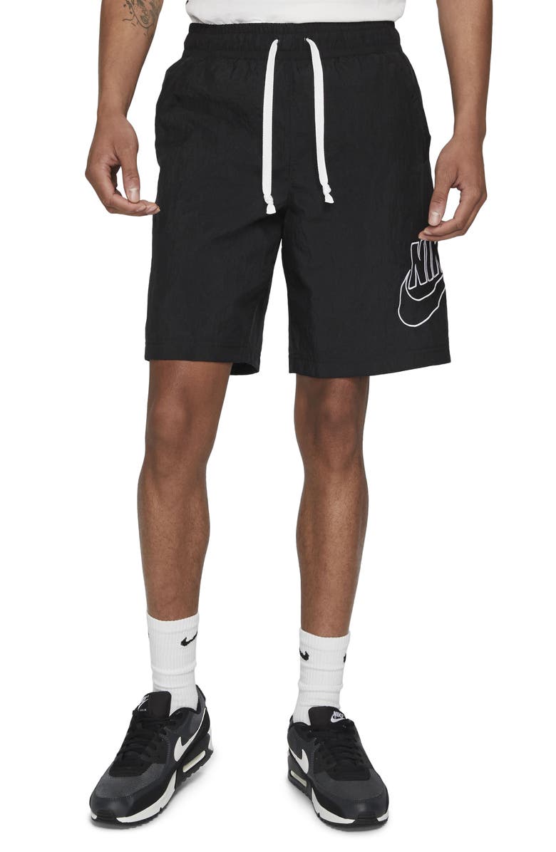 Nike Sportswear Alumni Nylon Shorts, Main, color, 