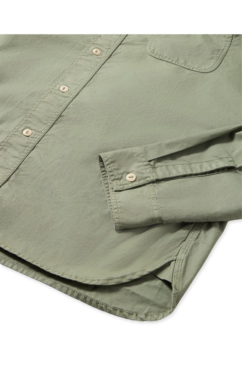 Fortela Work Shirt with Patch Pockets, Alternate, color, Green