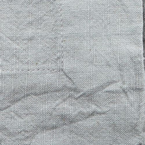 Tag Threads Slub Light Gray Cotton Placemat For Everyday Use In Gray