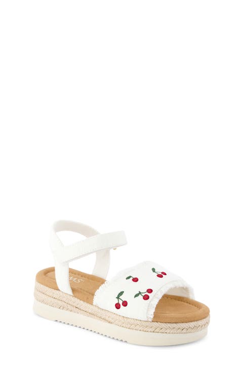 Kids' Diana Espadrille Ankle Strap Platform Wedge Sandal (Toddler, Little Kid & Big Kid)