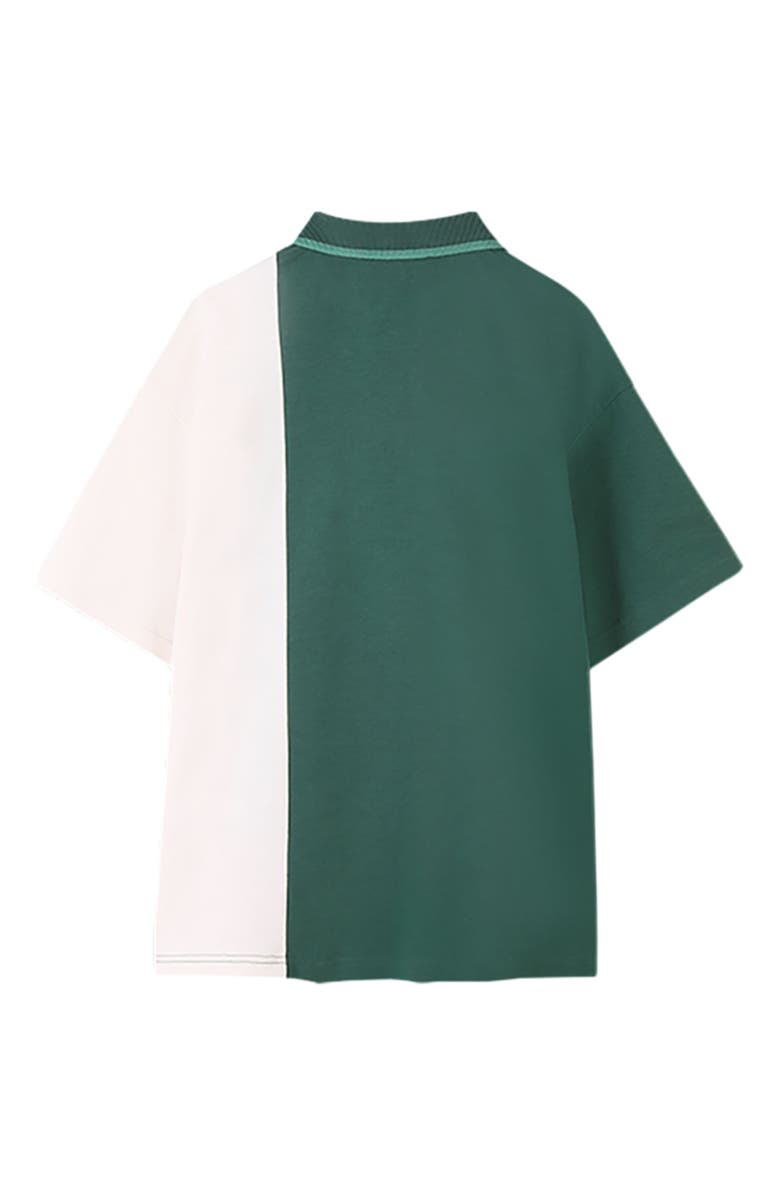 Lanvin KIDS SHORT-SLEEVED POLO SHIRT, Alternate, color, 