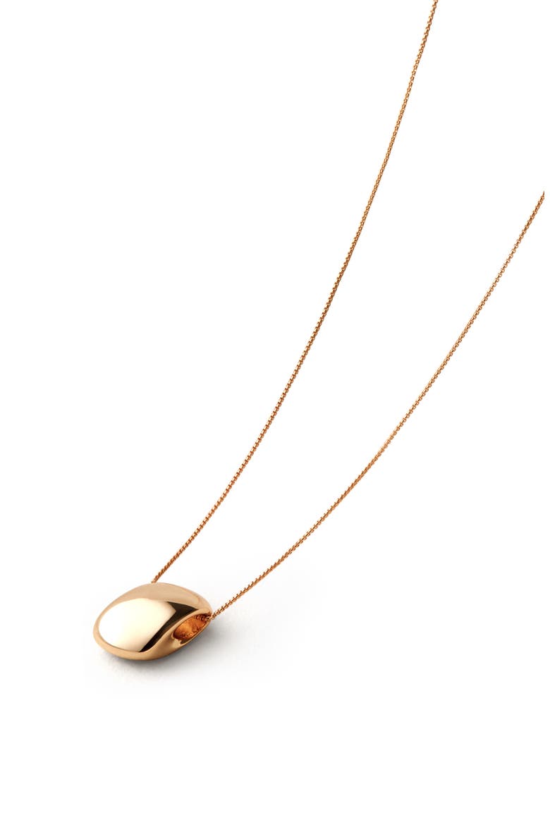 Leon Pendant Necklace, Main, color, HIGH POLISH GOLD