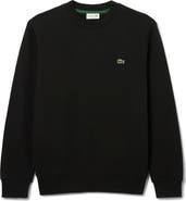 Lacoste Lightweight Cotton Fleece Crewneck Sweatshirt