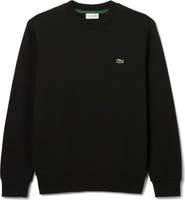 Lacoste Lightweight Cotton Fleece Crewneck Sweatshirt