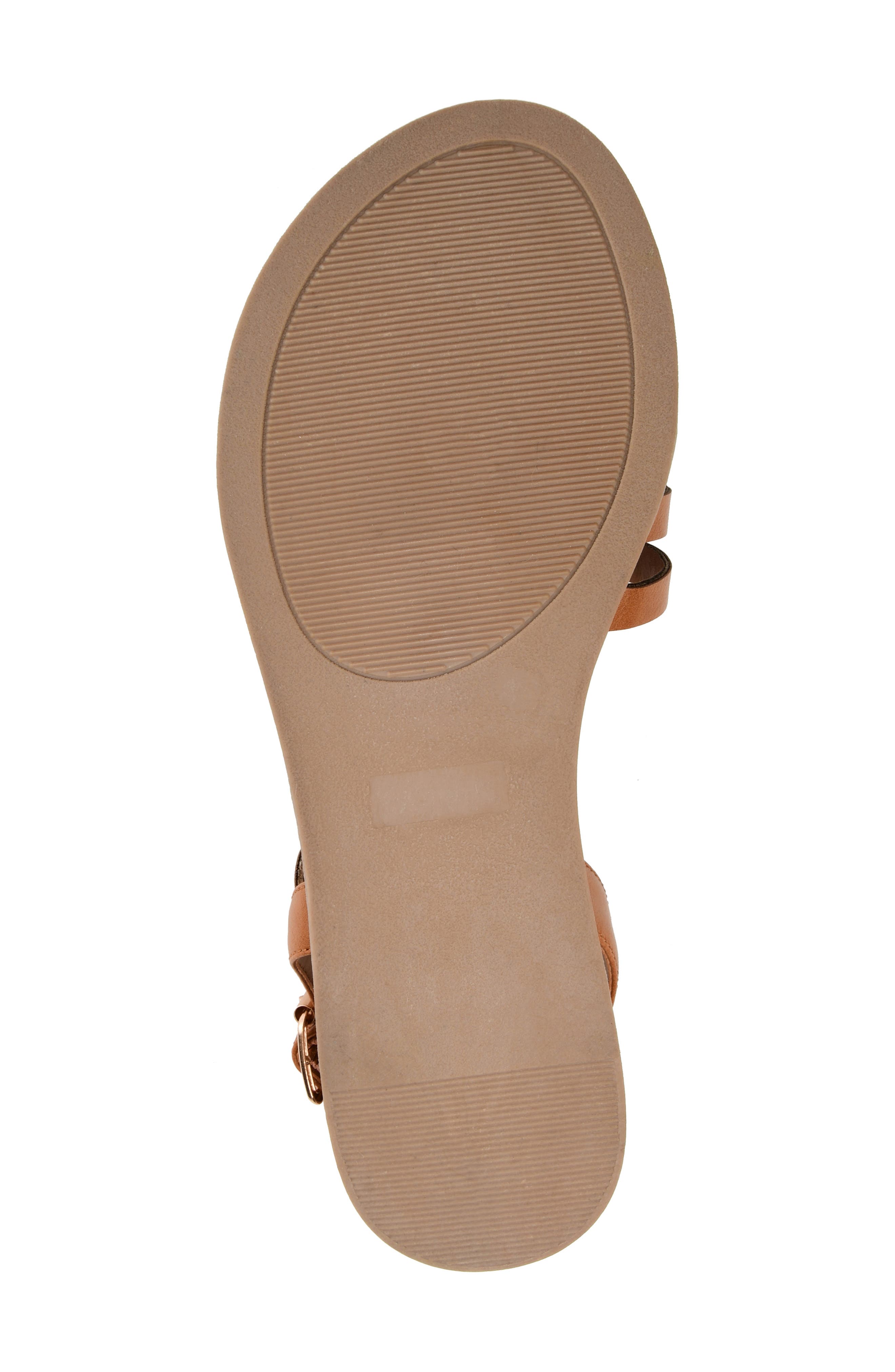 Solay Braided Strappy Sandal, Alternate, color, TAN