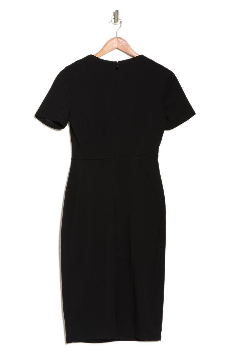 Maggy London Surplice Short Sleeve Sheath Dress, Alternate, color, 