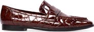 BLACK SUEDE STUDIO Arrow Croc Loafer