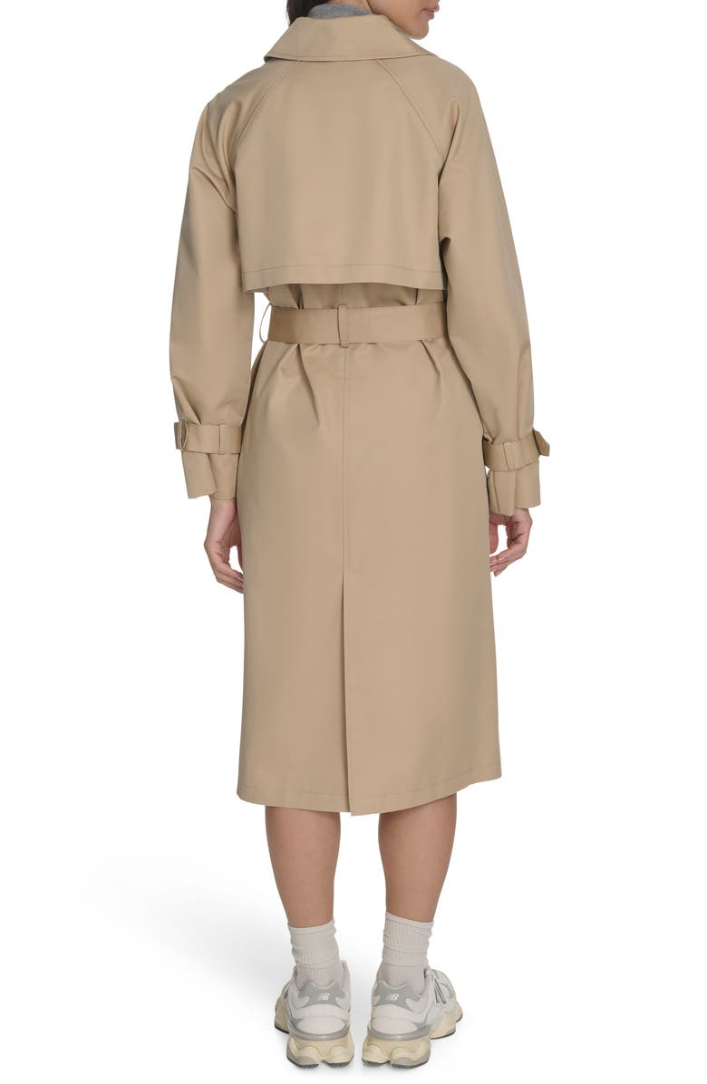 Levi's<sup>®</sup> Single Breasted Trench Coat, Alternate, color, Khaki