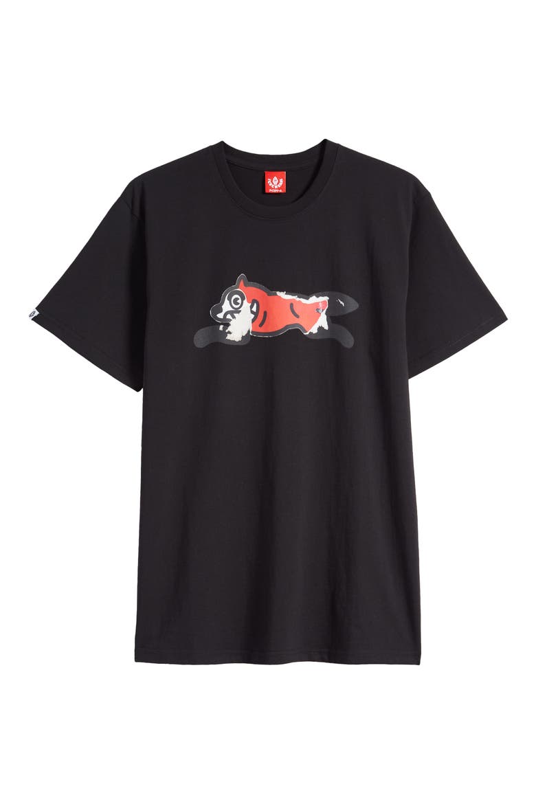 The Old Hangtag Sticker Graphic T-Shirt, Alternate, color, BLACK