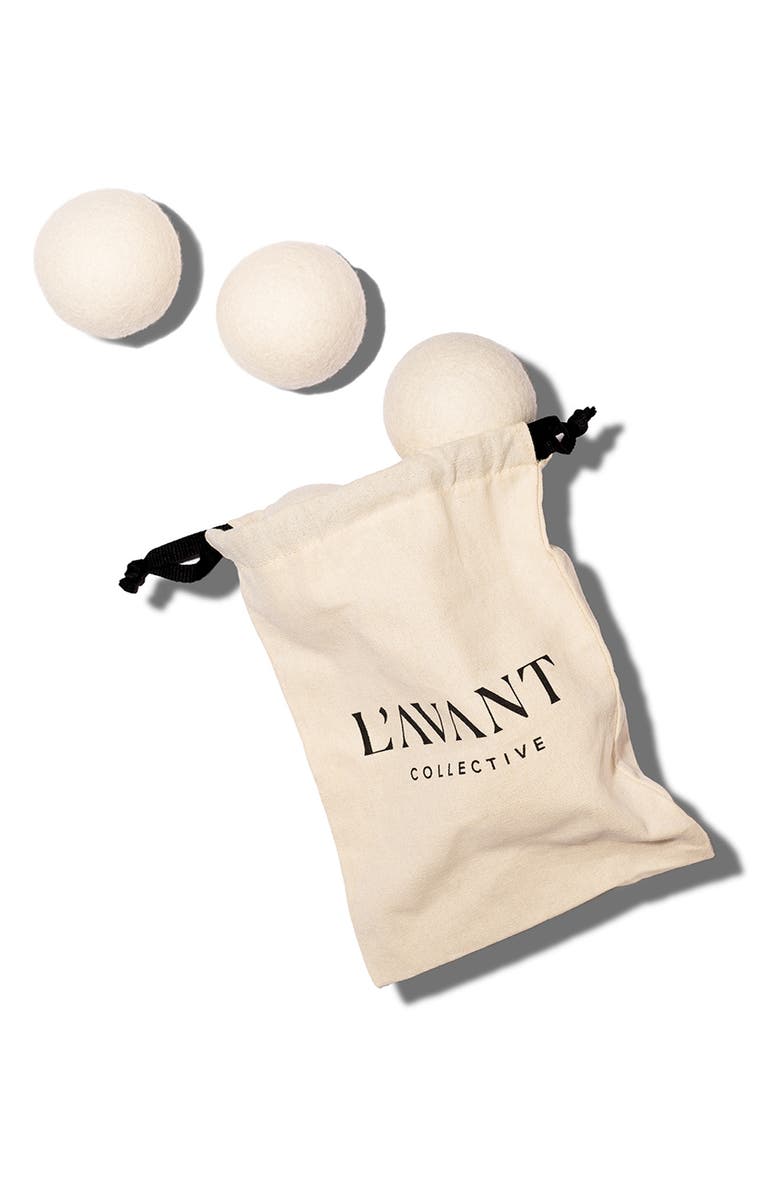 L
AVANT Collective Pack of 3 Wool Dryer Balls, Main, color,