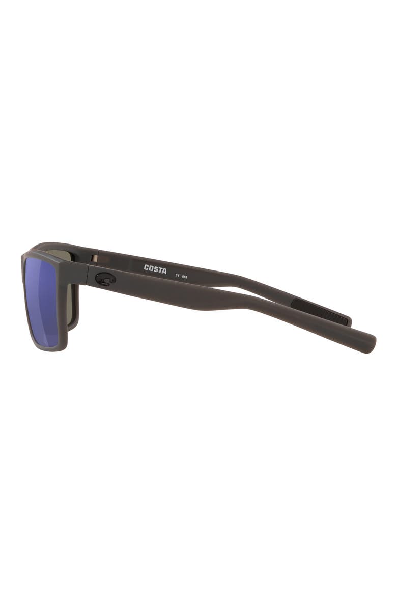 Rinconcito 60mm Polarized Rectangular Sunglasses, Alternate, color, GRAY
