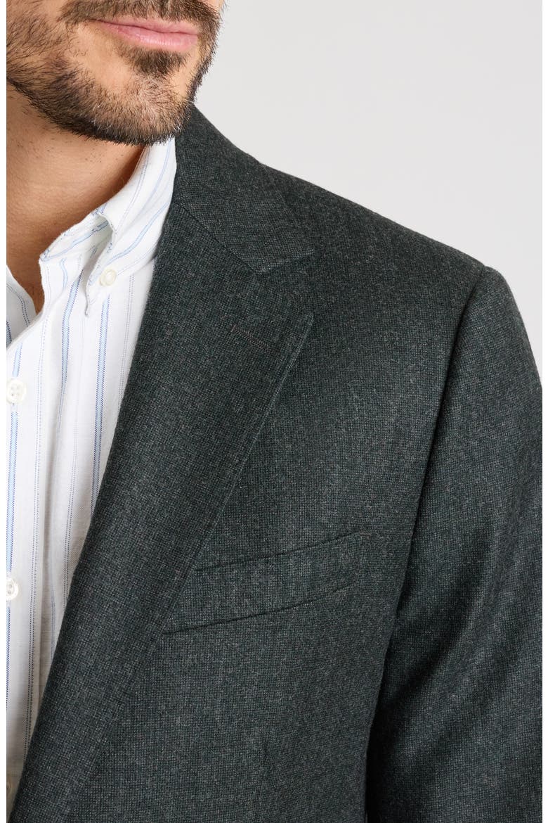 Etter Italian Wool Blazer, Alternate, color, GREEN NAILHEAD BRUSHED WOOL
