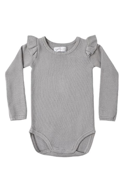 Kids' Shoulder Ruffle Bodysuit