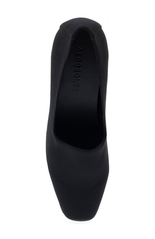AEROSOLES AEROSOLES MIDNIGHT BLOCK HEEL PUMP