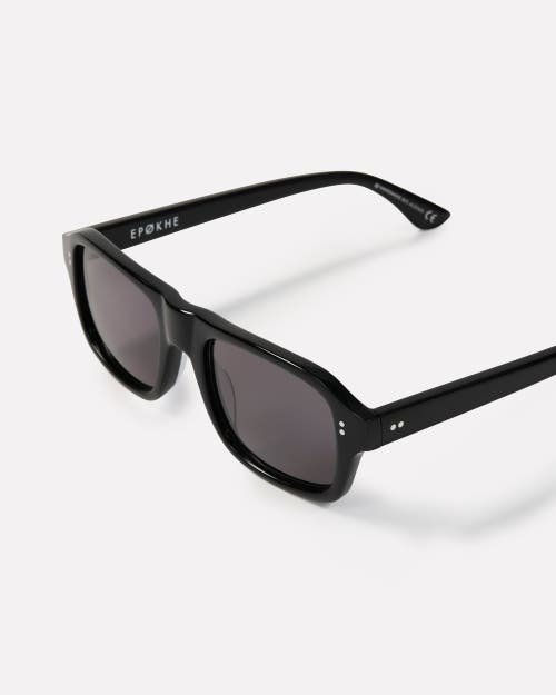 Epokhe Mono Sunglasses In Black