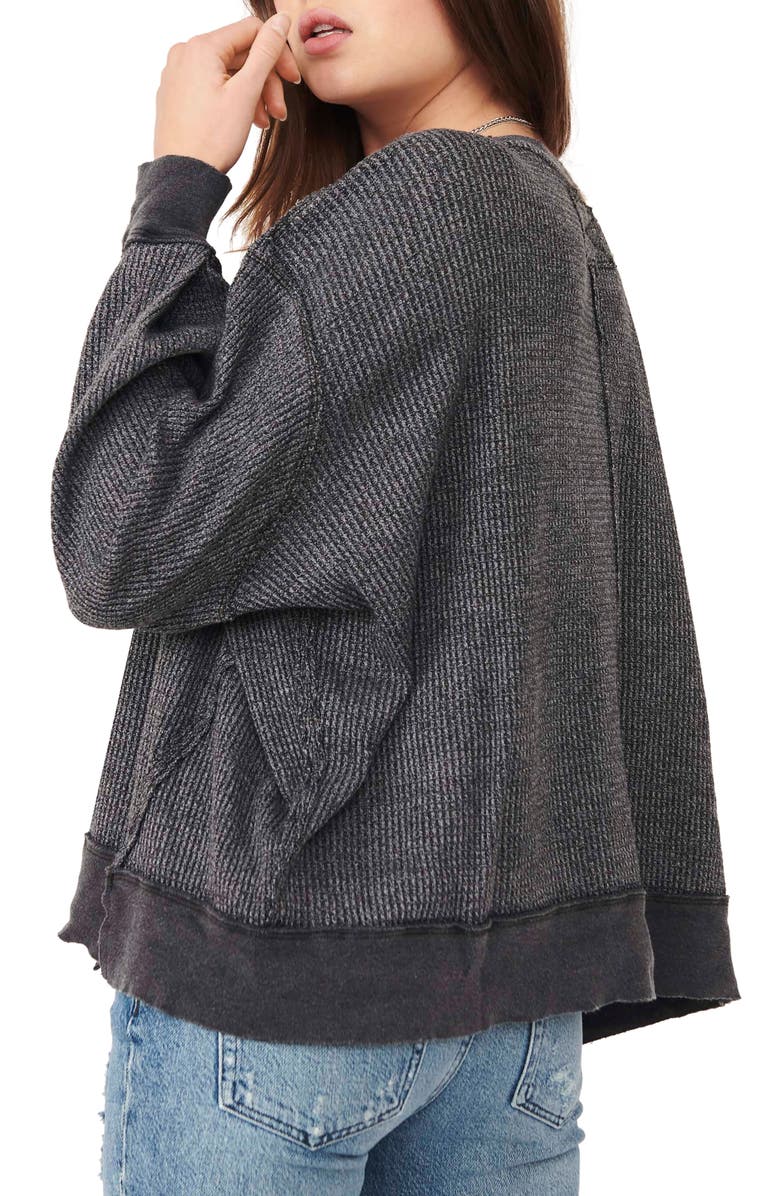 Free People We the Free Women's We the Free Buttercup Oversize Thermal Top, Alternate, color, 