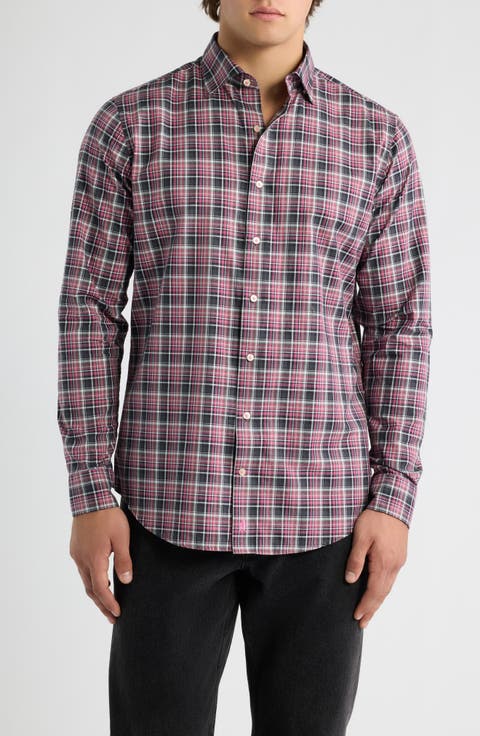 Merced Check Button Down Shirt