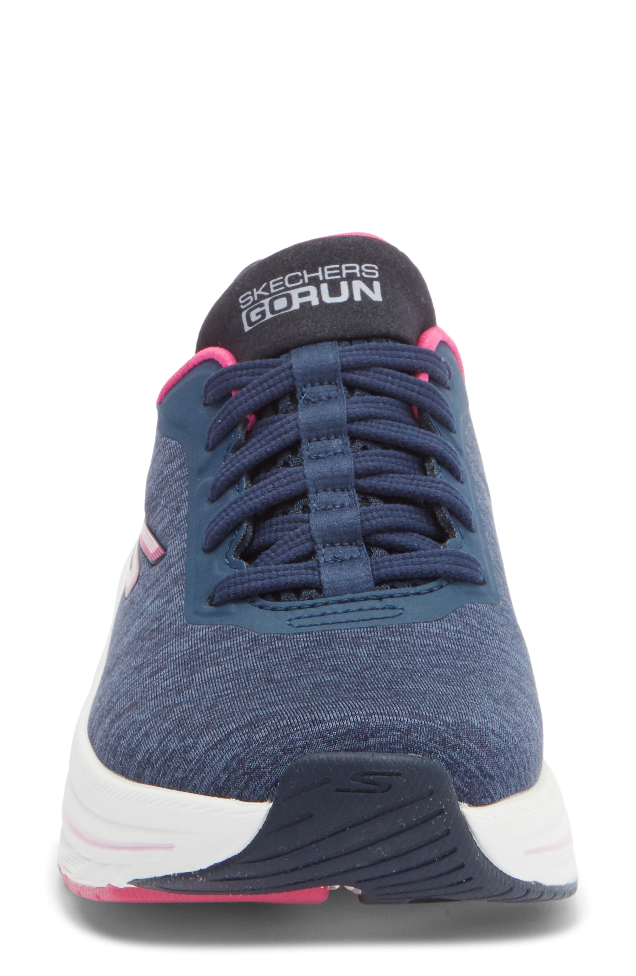 SKECHERS Slip-Ins Mac Cushioning Sneaker, Alternate, color, Navy Pink