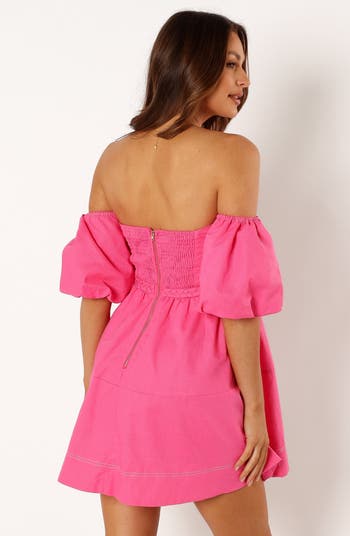 Aurora Off the Shoulder Minidress