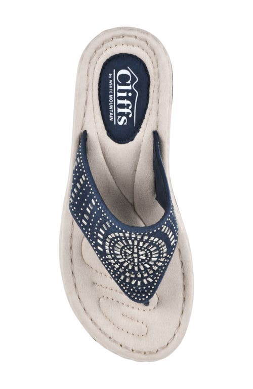 Cliffs By White Mountain Cienna Thong Comfort Sandal