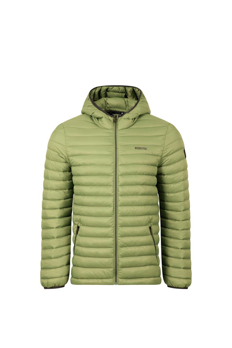 Flete Showerproof Padded Jacket, Alternate, color, Washedoak