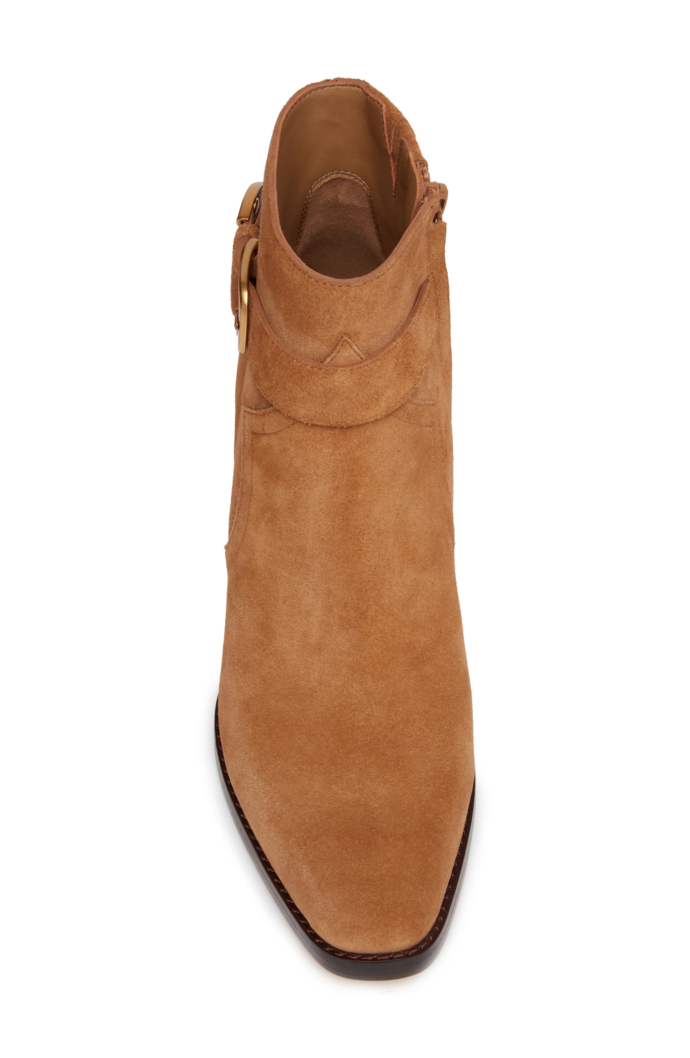 PAIGE Evelyn Bootie, Alternate, color, Ochre