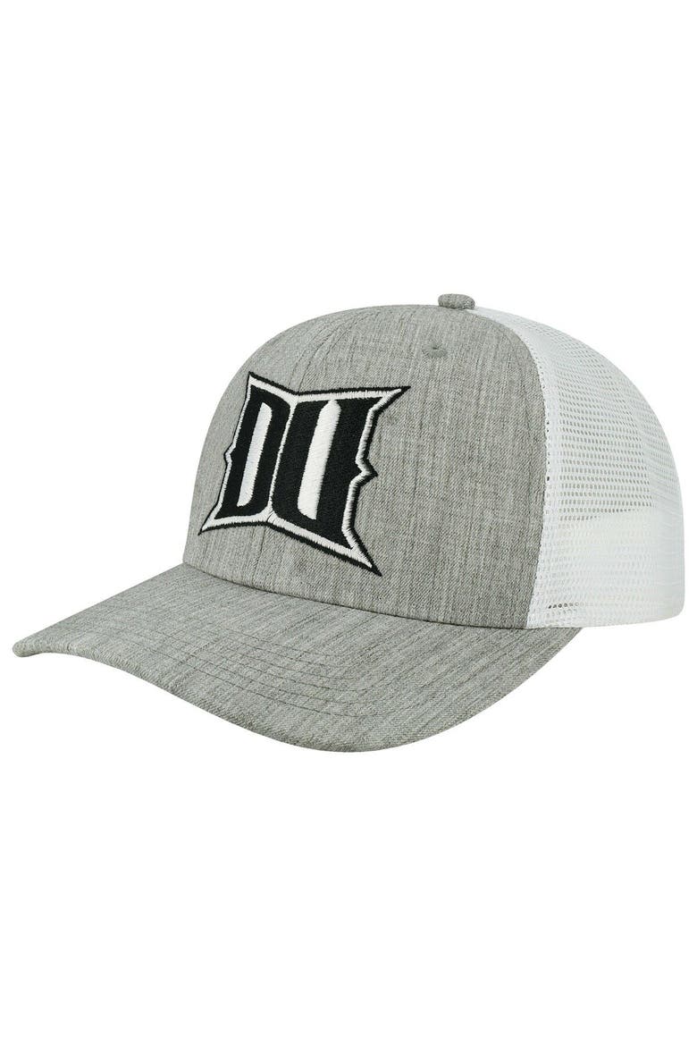Men's Legacy Athletic Heather Gray/White Drexel Dragons The Champ Trucker Snapback Hat, Main, color, Heather Gray