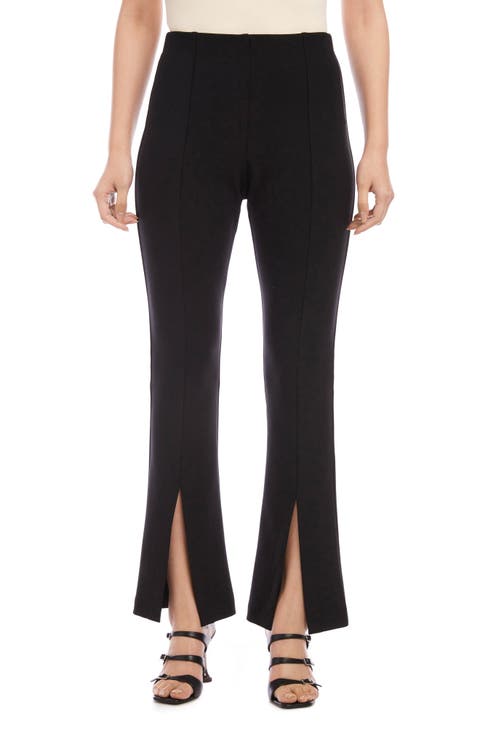 Harlow Slit Hem Bootcut Pants