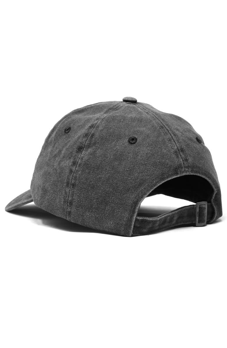 Dalix Pink Ribbon Dad Cap, Alternate, color, Washed Black