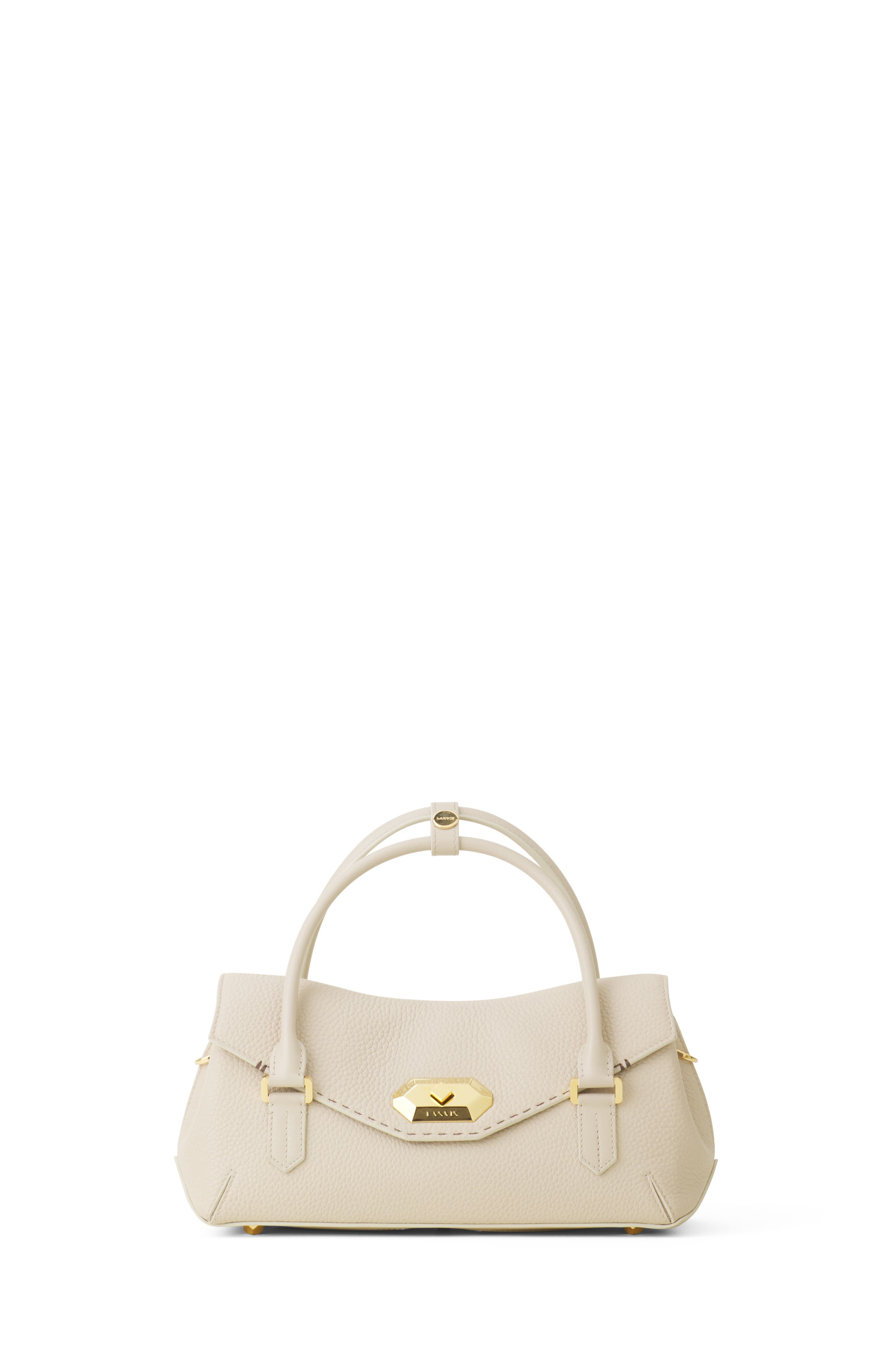 Lanvin Le Confident By Lanvin 26 Leather Bag, Main, color, Plaster