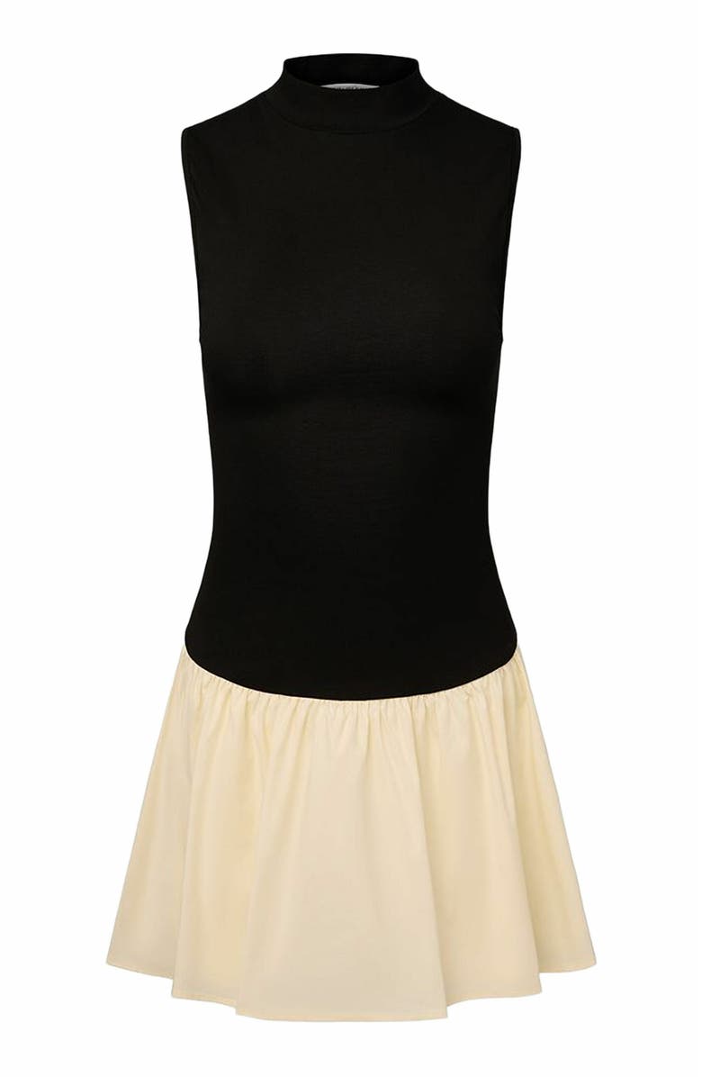 WeWoreWhat Mockneck Dress, Main, color,