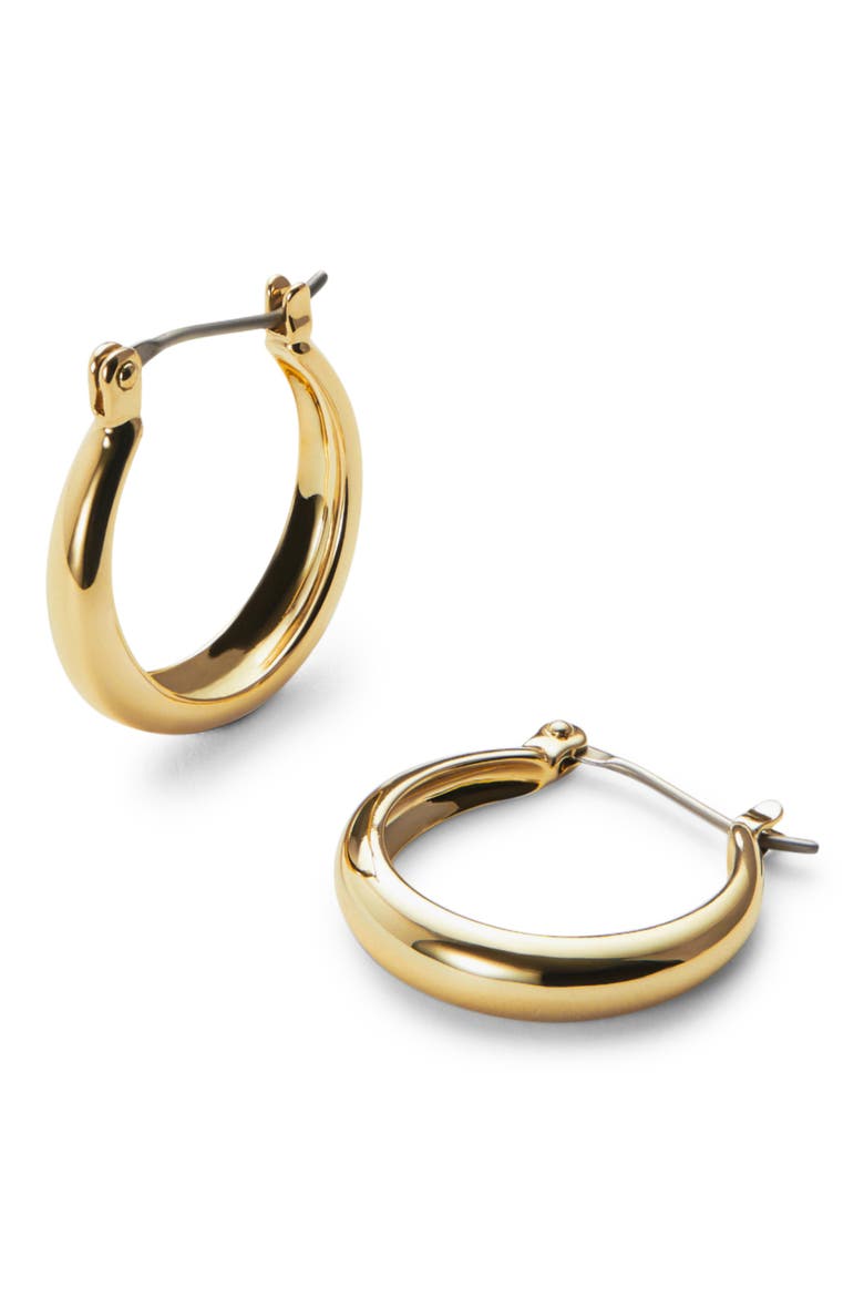 Endless Hoop Earrings, Main, color, GOLD