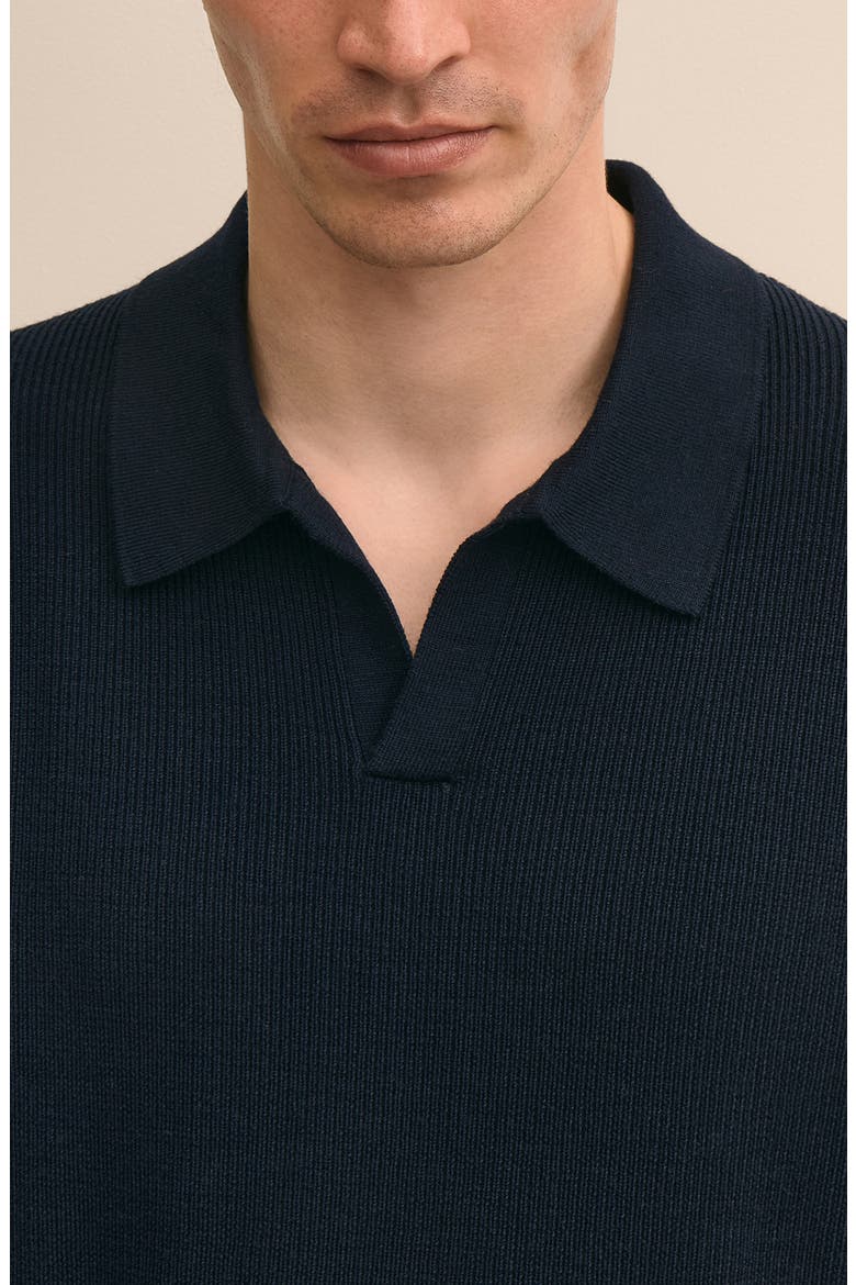 Johnny Collar Performance Sweater, Alternate, color, NAVY
