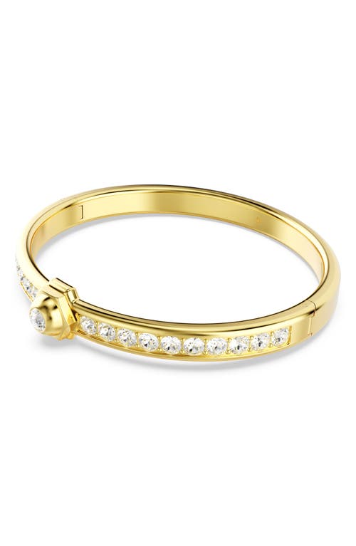 Swarovski Numina Bangle Gold Shiny Clear In Gold