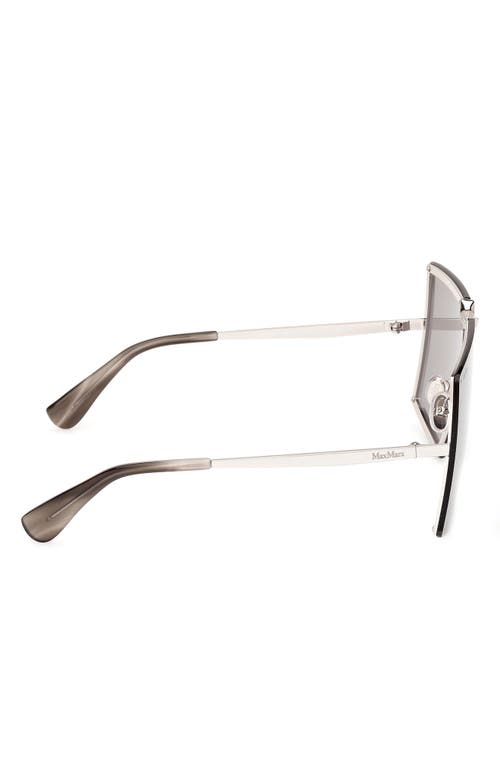 Max Mara 69mm Shield Sunglasses In Gray