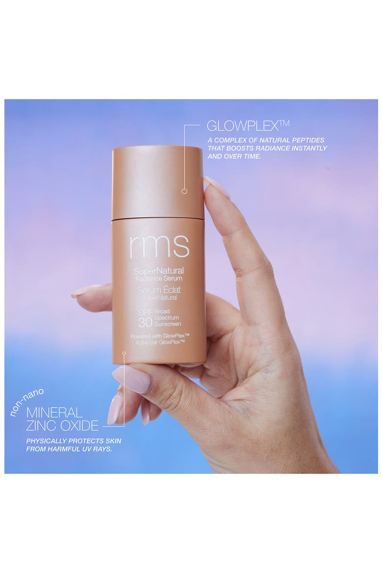 SuperNatural Radiance Serum Broad Spectrum SPF 30 Sunscreen, Alternate, color, RICH AURA