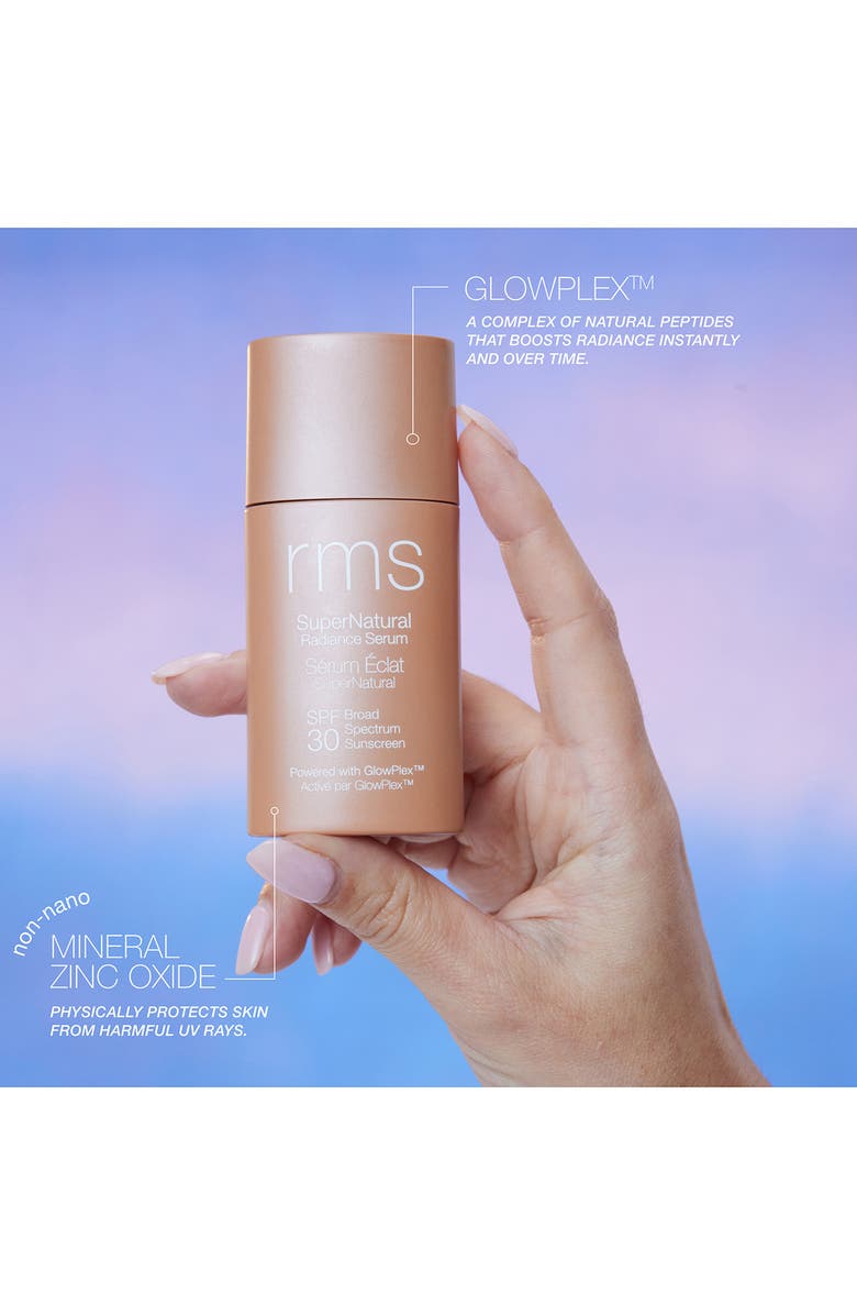 RMS Beauty SuperNatural Radiance Serum Broad Spectrum SPF 30 Sunscreen, Alternate, color, Medium Aura