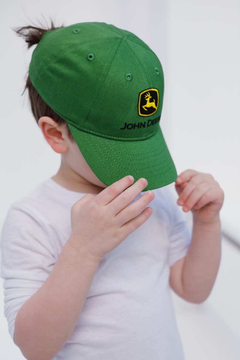 Strapback Baseball Cap, Alternate, color, Classic Green