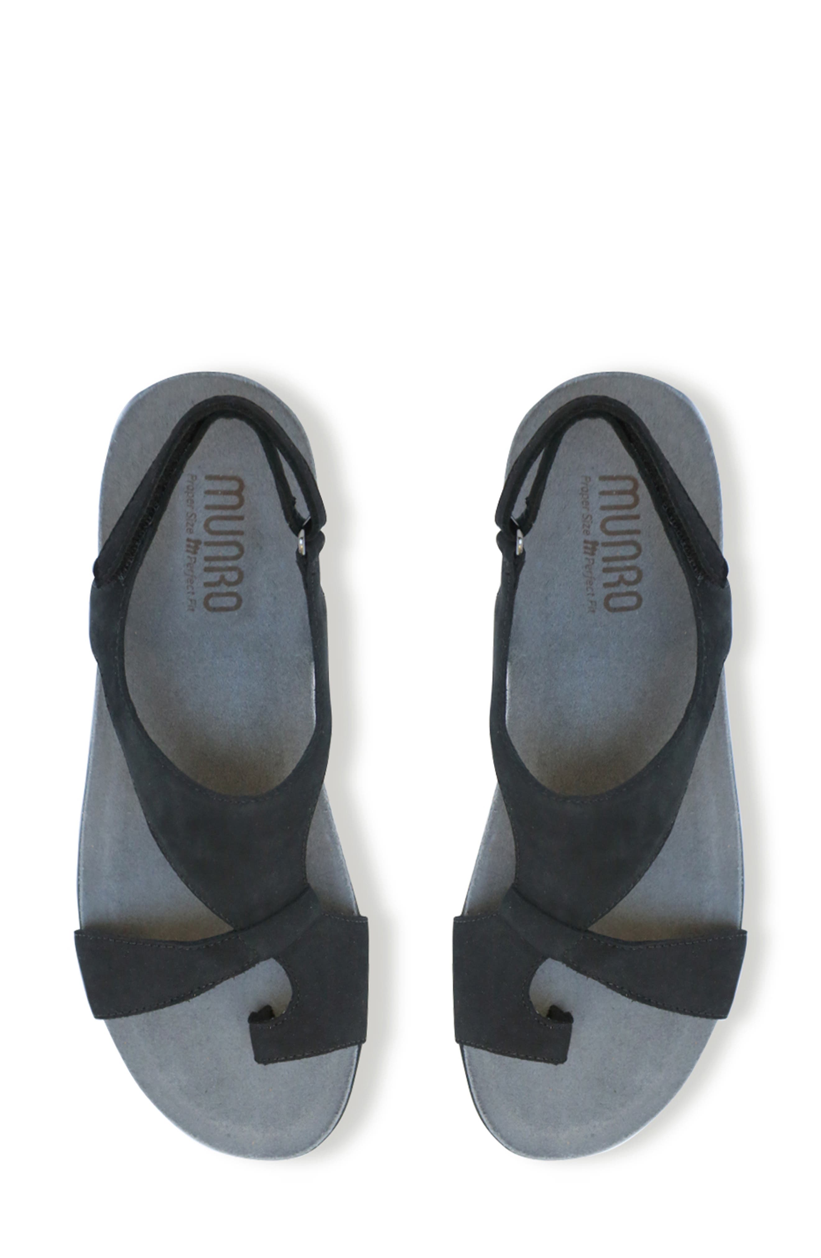 Munro Meghan Asymmetric Slingback Sandal, Alternate, color, 