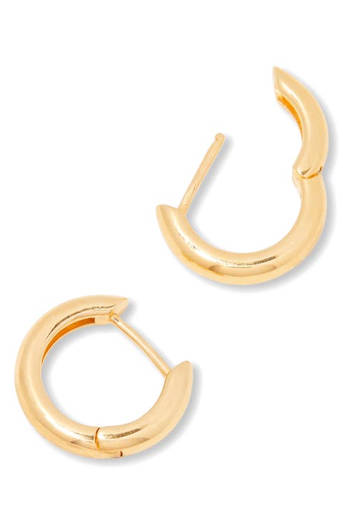 Livia Huggie Hoop Earrings
